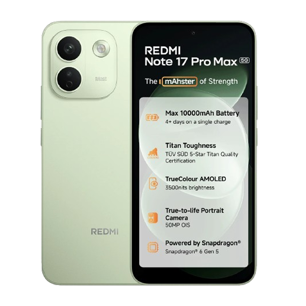 Redmi Note 17 Pro Max (Matcha Green, 8/256 GB)
